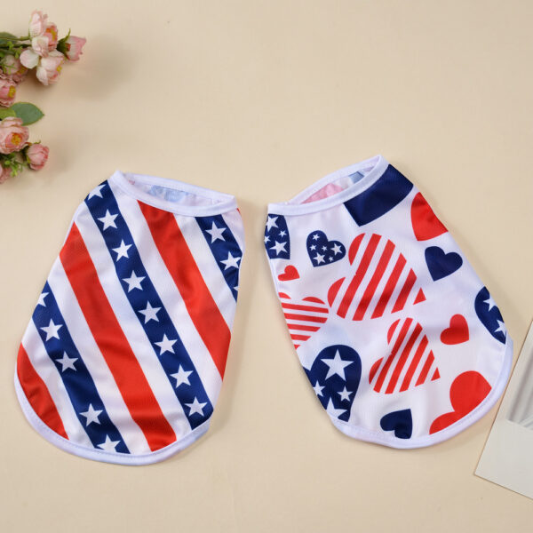 Independence Day Pet Thin Breathable Vest - Image 6