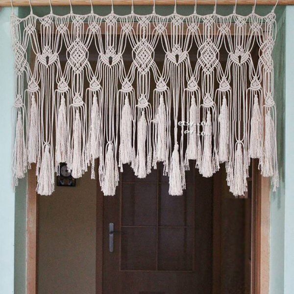Room Decoration Cotton Rope Woven Tapestry - Image 3