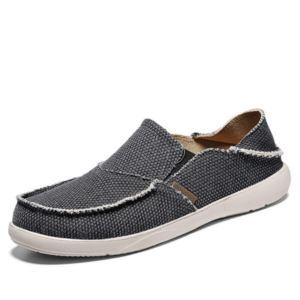 Stretch Strap Breathable Lightweight Canvas Shoes - Image 10