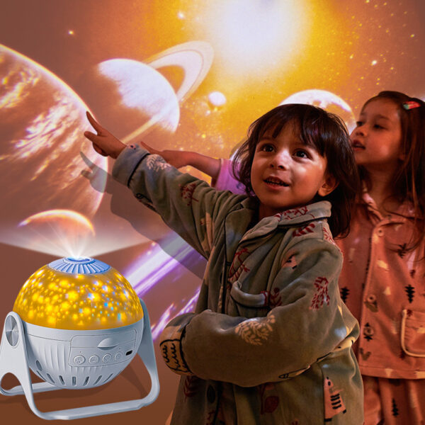 Galaxy Projector Starry Sky Projection Bedroom Bedside Decoration Night Light - Image 7
