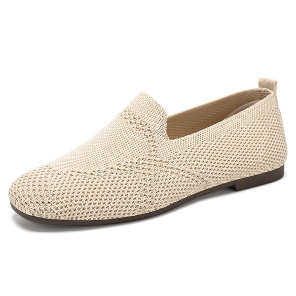 Flyknit Shoes Casual Flat Shoes Women - Image 7