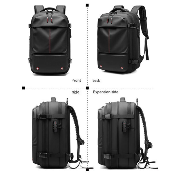 Travel Backpack Men's Business Multifunction Computer Bag Vacuum Compression Large-capacity Backpack - Image 10