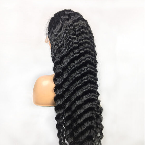 Human Hair 28 30 Deep Wave Lace Frontal Wigs 13 4 Front Wigs - Image 8