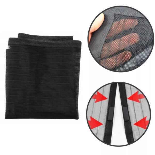 Curtain Door Magnetic Mesh Net Screen Easy Fastening Mosquito Fly Insects Bugs - Image 9