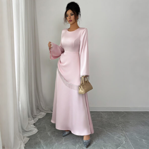 Simple Style Advanced Long Sleeve Dress Women's Clothing - Image 4