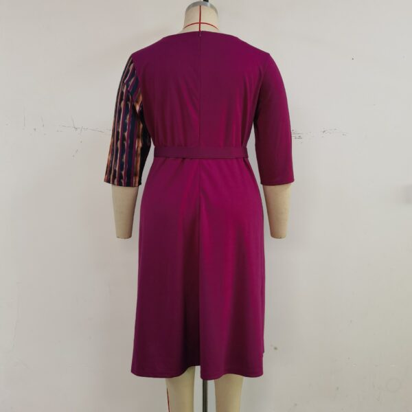 Plus Size Women's Clothing New Printed Dress - Image 5
