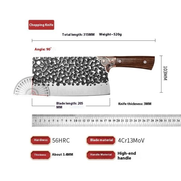 Bone Cutting Knife Kitchen Knife Household Sharp Slicing Knife - Image 6