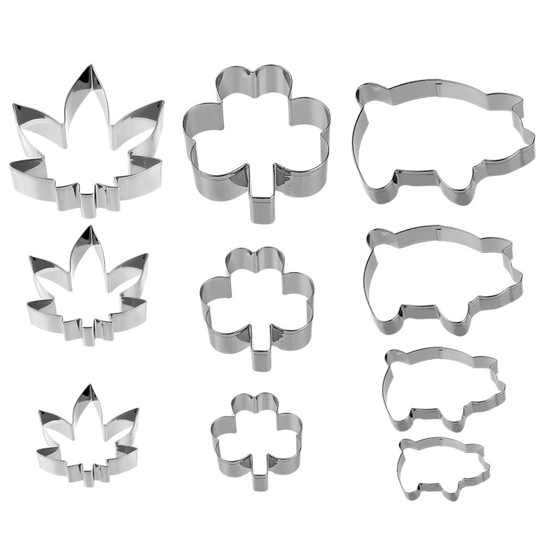 Stainless Steel Modeling Biscuit Mold Clay Tool - Image 6