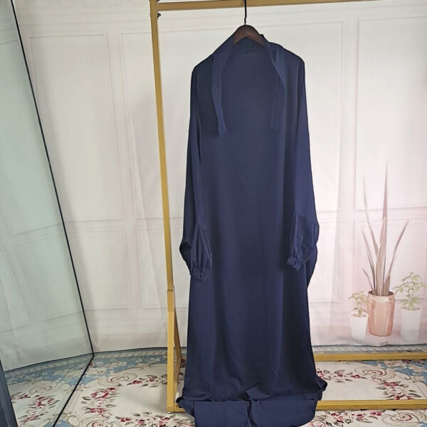 Amazon Abaya Dubai Turkey One-piece Prayer Dress - Image 5