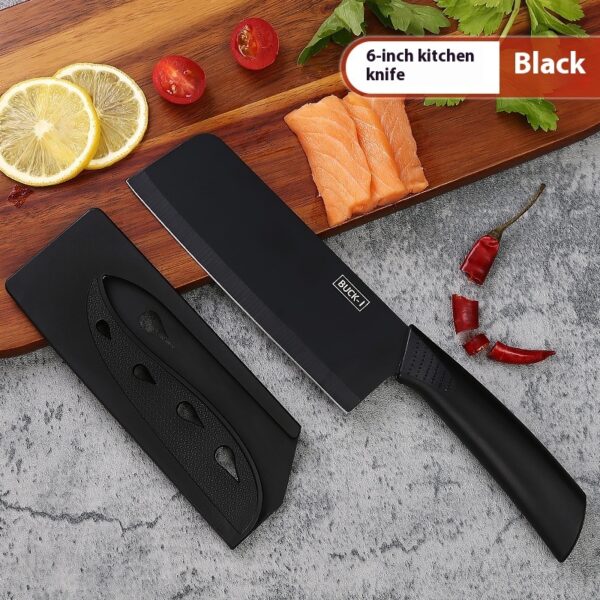 Black Steel Household Tools Kitchen Knife - Image 6