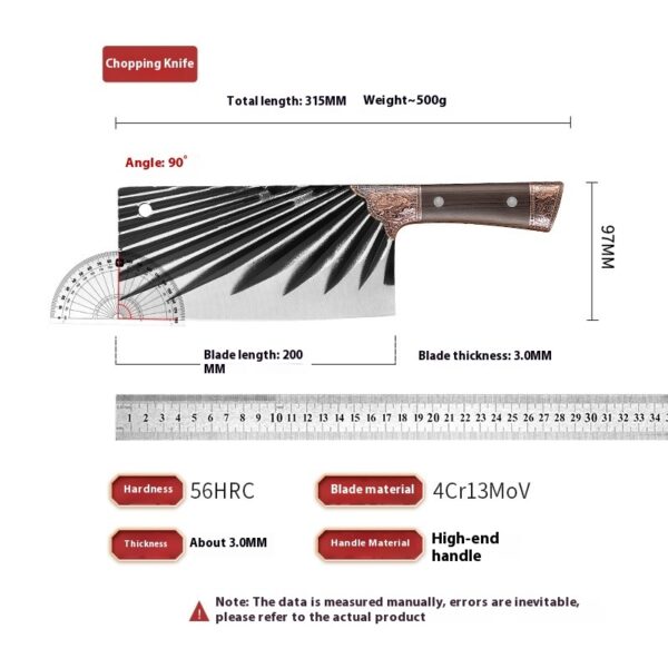 Bone Cutting Knife Kitchen Knife Household Sharp Slicing Knife - Image 8