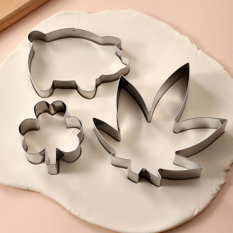 Stainless Steel Modeling Biscuit Mold Clay Tool