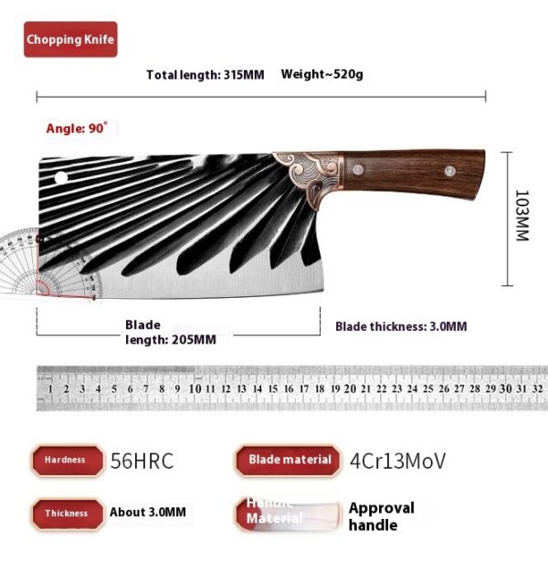 Bone Cutting Knife Kitchen Knife Household Sharp Slicing Knife - Image 4