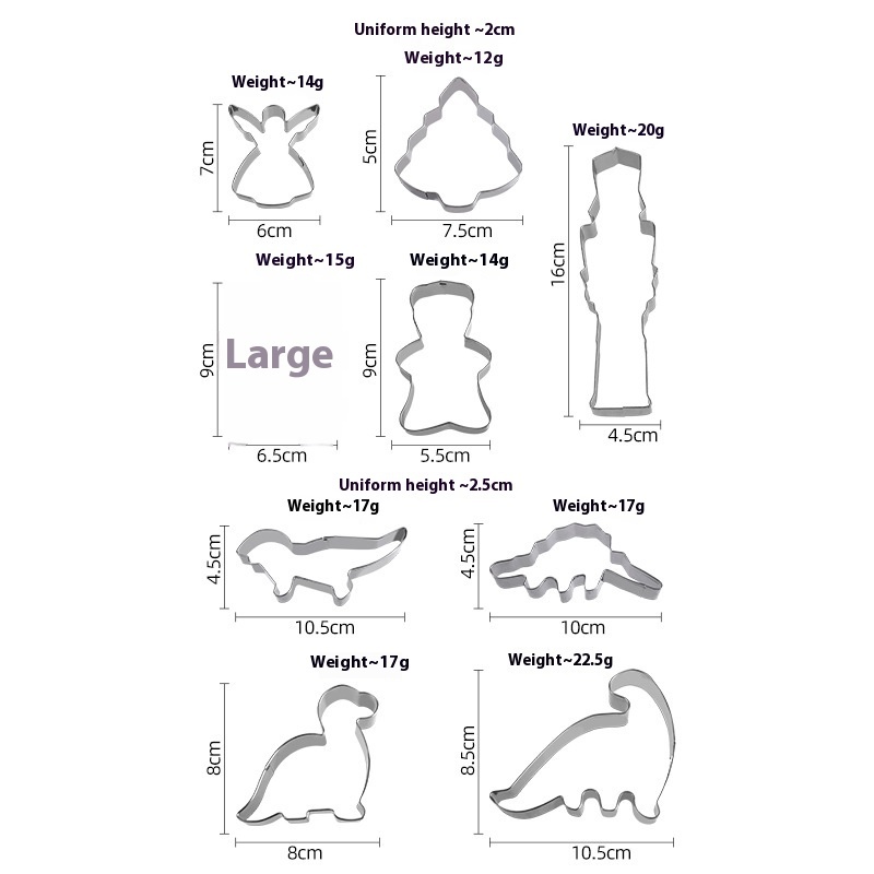Handmade Stainless Steel Biscuit Mold - Image 6