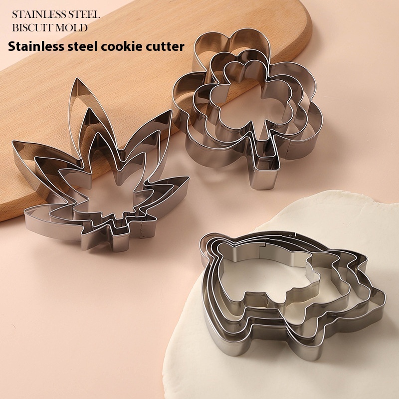 Stainless Steel Modeling Biscuit Mold Clay Tool - Image 3