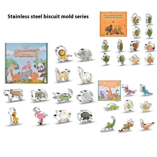 Stainless Steel Biscuits Shaper And Mold Baking Tool - Image 2