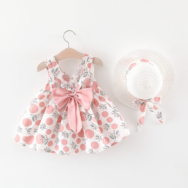 Girls' Summer Baby Girls' Short Sleeve Suit Skirt - Image 5