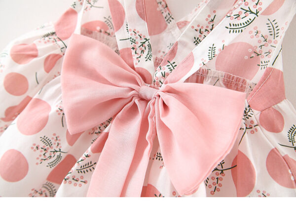 Girls' Summer Baby Girls' Short Sleeve Suit Skirt - Image 7