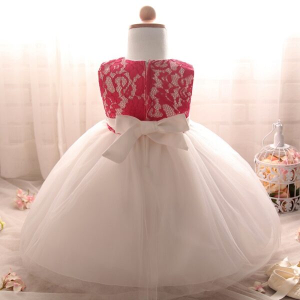 new European girls retro lace dress baby dress skirts wholesale baby full moon4 - Image 5