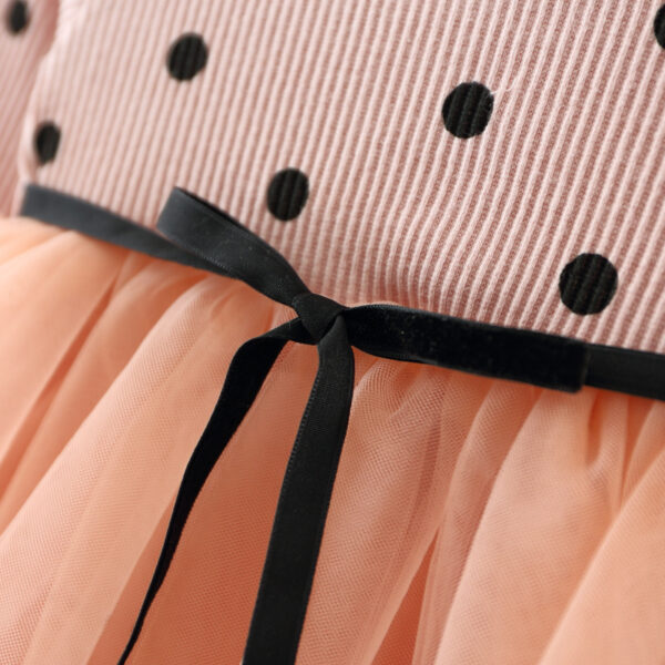 Foreign Children Years Of Foreign Trade Explosion Of Baby Cotton Long Sleeved Dress Korean Princess Dress Girls. - Image 8