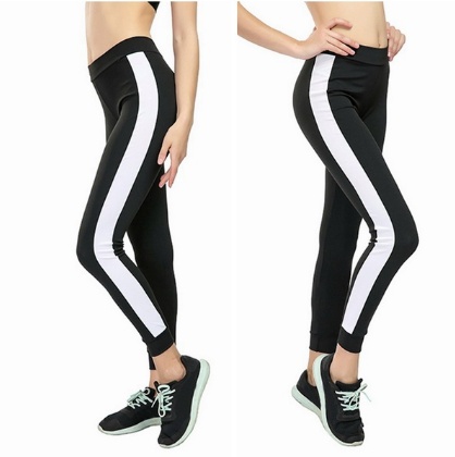 Women's Fashion Matching Color Fit Sport Leggings - Image 5