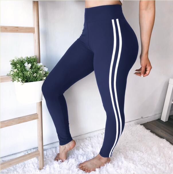Women's Fashion Matching Color Fit Sport Leggings - Image 4