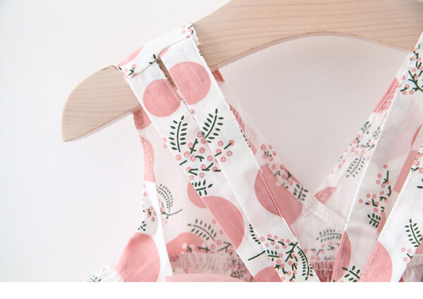 Girls' Summer Baby Girls' Short Sleeve Suit Skirt - Image 6