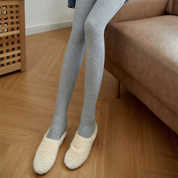 High Waist Stripes Leggings Winter Warm Thick High Stretch Imitation-cashmere Trousers Skinny Fitness Woman Pants - Image 7