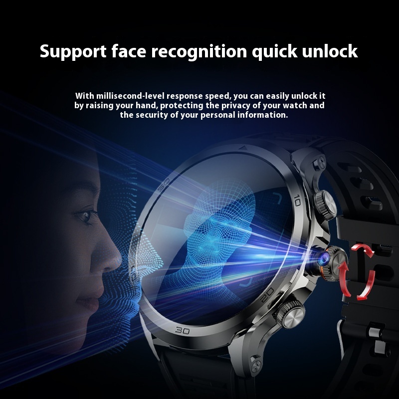 Smart Watch 4 Android Card Rotating Photo All Netcom Video Phone - Image 2