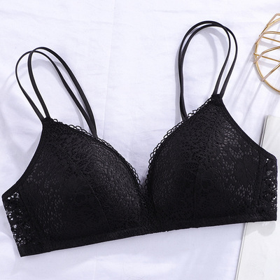 Lace Thin Clothes Without Steel Ring Push Up Bras - Image 7
