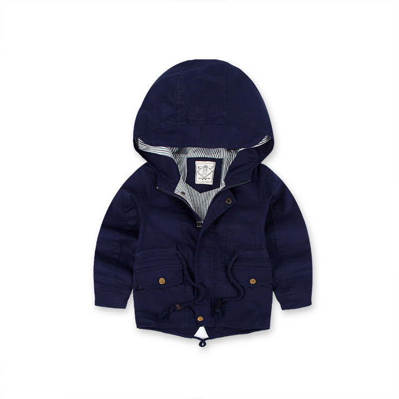 LM 6035 Europe And American Wind Boy's Coat And Cashmere Boy's Windcoat For Autumn And Winter Children's Clothes - Image 10