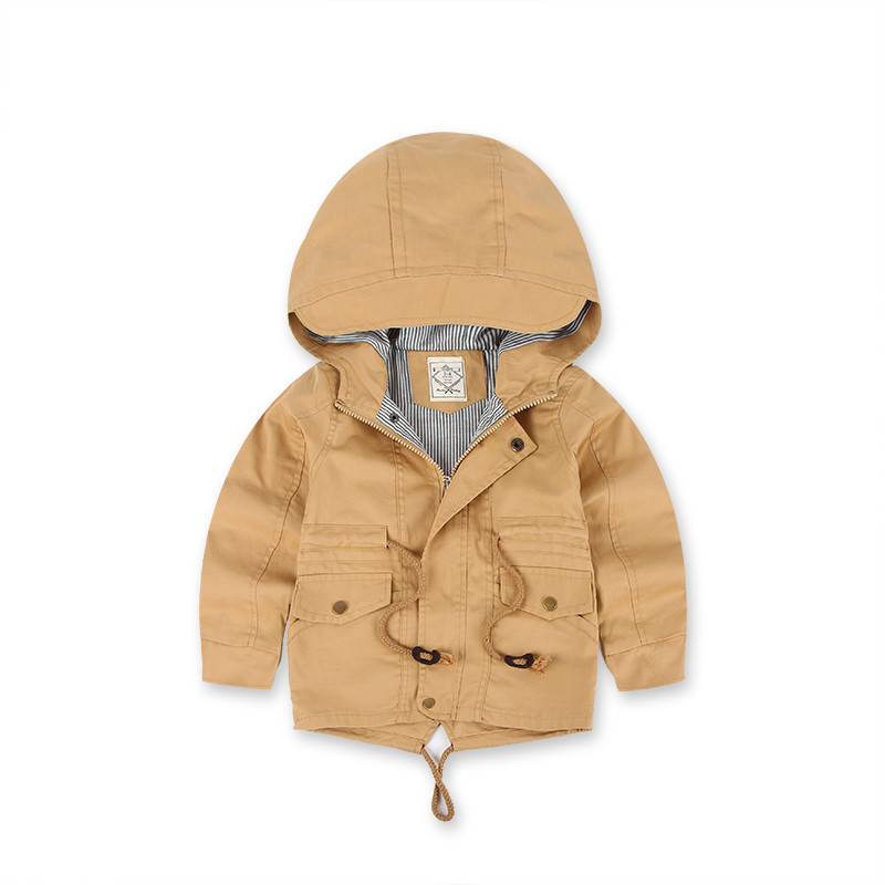 LM 6035 Europe And American Wind Boy's Coat And Cashmere Boy's Windcoat For Autumn And Winter Children's Clothes - Image 6