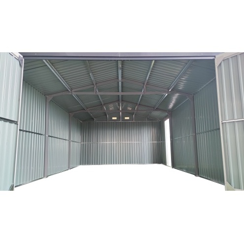 Spacious Outdoor Storage Shed This 13 20FT Outdoor Storage Shed Offers A Generous 250 Square Feet Of Floor Space, Perfect For Storing Trucks, Cars, Large Tools, And Lawn Equipment. With Double Front - Image 3