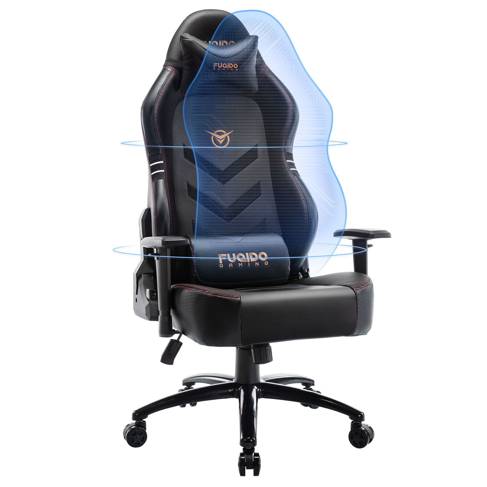 Tall Gaming Chair 350lbs Racing Computer Gaming Chair - Image 10