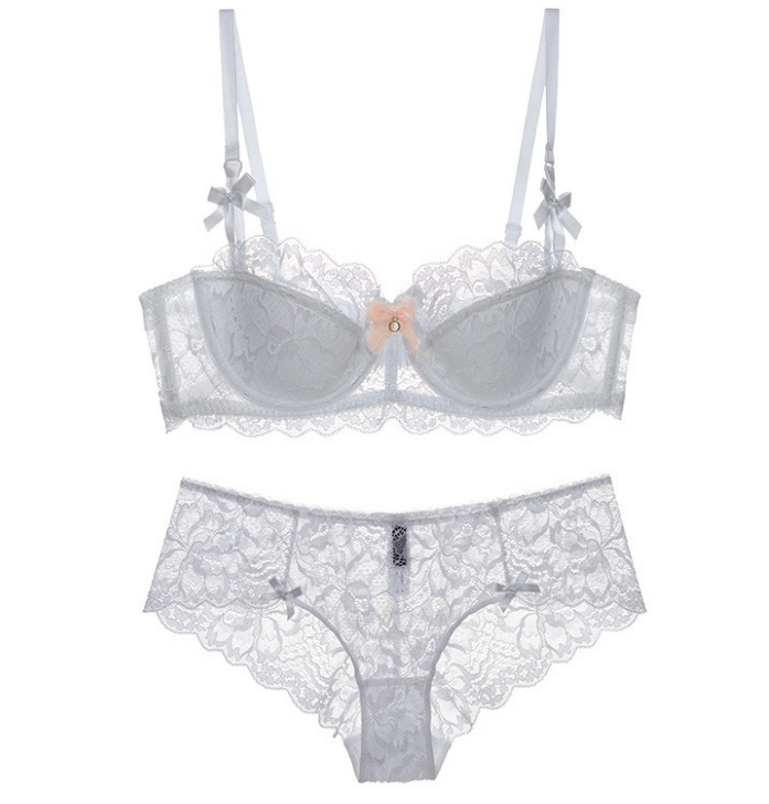 Lace Thin Cotton Underwear Women Set - Image 8