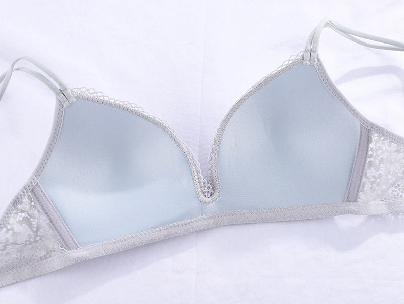 Lace Thin Clothes Without Steel Ring Push Up Bras - Image 9