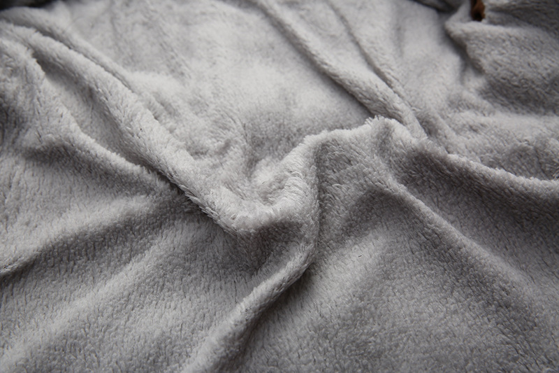 Fashion Boys Thicken Letter Print Hooded Cotton Jacket - Image 3