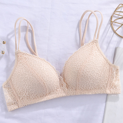 Lace Thin Clothes Without Steel Ring Push Up Bras - Image 5