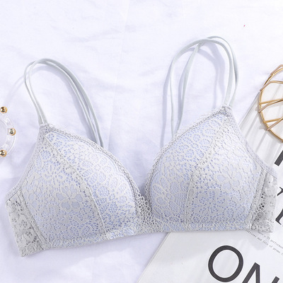 Lace Thin Clothes Without Steel Ring Push Up Bras - Image 10