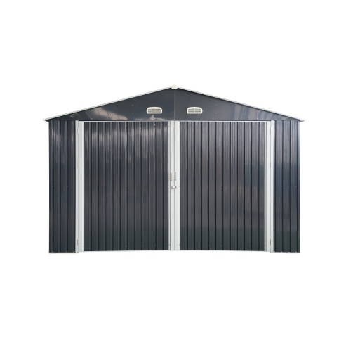 Spacious Outdoor Storage Shed This 13 20FT Outdoor Storage Shed Offers A Generous 250 Square Feet Of Floor Space, Perfect For Storing Trucks, Cars, Large Tools, And Lawn Equipment. With Double Front - Image 7