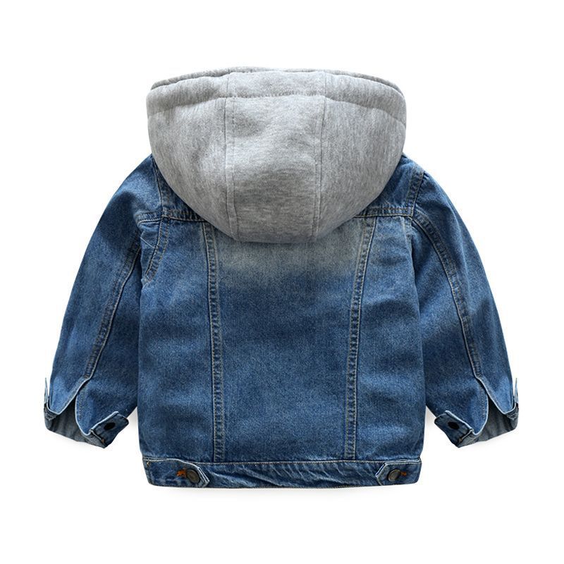 Boys And Children Washed Soft Denim Jacket - Image 5