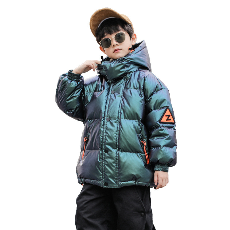 Western Style Big Kids Thick Winter Children's White Duck Down Jacket - Image 7