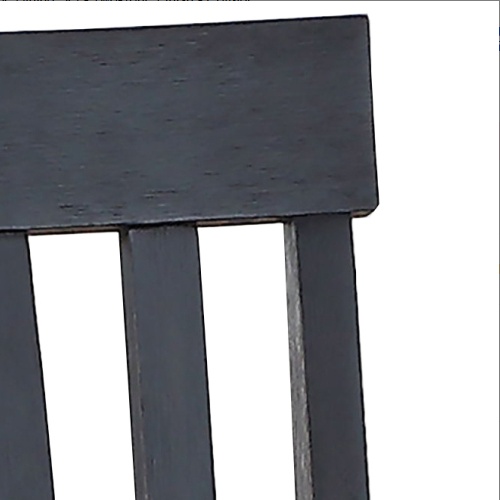 Farmhouse Style 7pc Dining Set - Two-Tone Finish - Cottage Table Design, Schoolhouse Chairs - Image 4