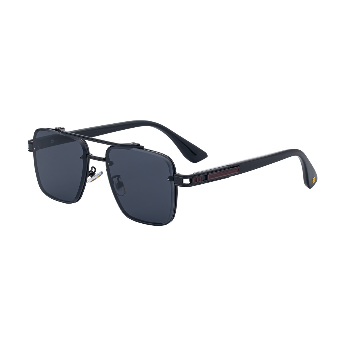 Mens Fashionable Square-frame Sunglasses - Image 8